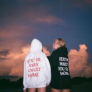 Lonely Ghost Text Me When You Get Home Hoodie